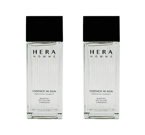 2 x [MEN] HERA Homme Essence In Skin 125ml from Korea + Samples(2 Items)