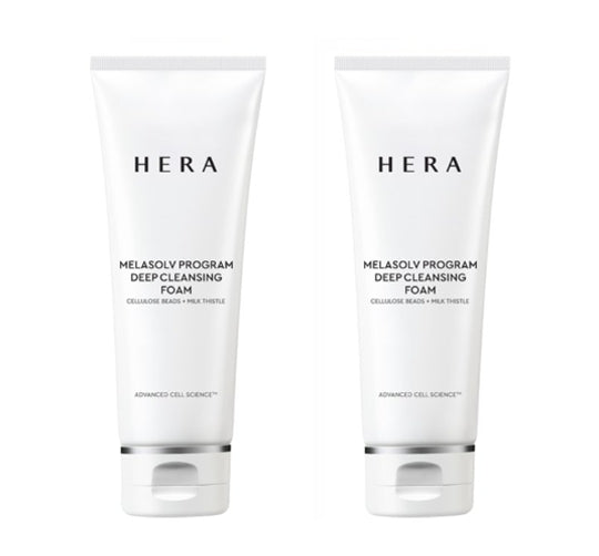 2 x HERA Melasolv Program Deep Cleansing Foam 200g from Korea