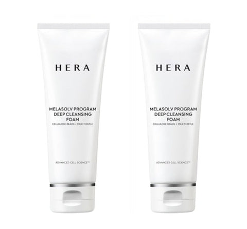 2 x HERA Melasolv Program Deep Cleansing Foam 200g from Korea