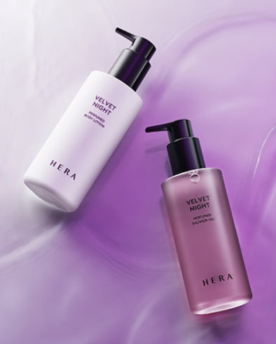 2 x HERA Velvet Night Perfumed Shower Gel 250g from Korea