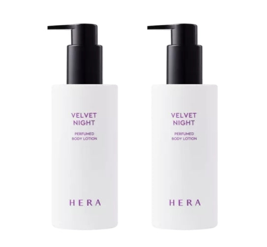 2 x HERA Velvet Night Perfumed Body Lotion 230ml from Korea