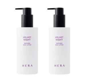 2 x HERA Velvet Night Perfumed Body Lotion 230ml from Korea