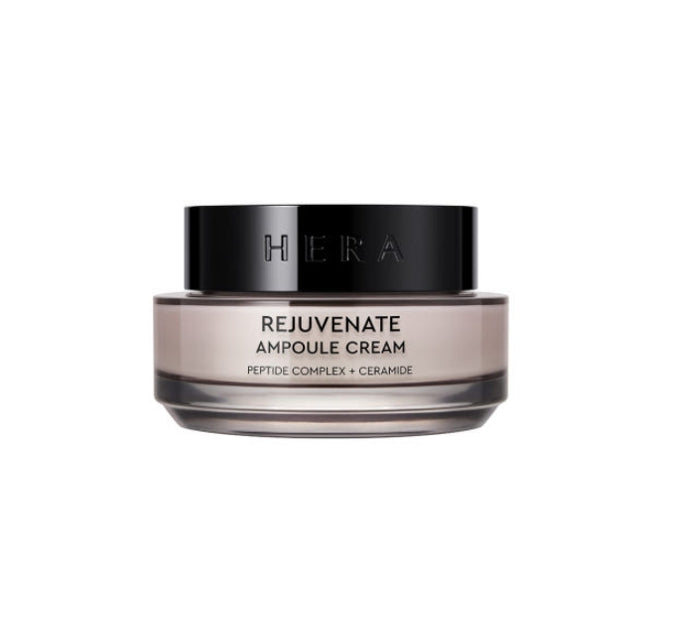 HERA Rejuvenate Ampoule Cream with rich texture for deep hydration, firming, and youthful-looking skin