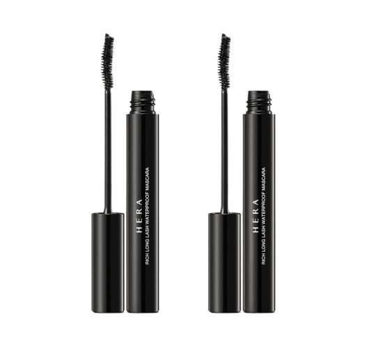 2 x HERA Rich Long Lash Waterproof Mascara #79 6g from Korea + Sample(2 Item)