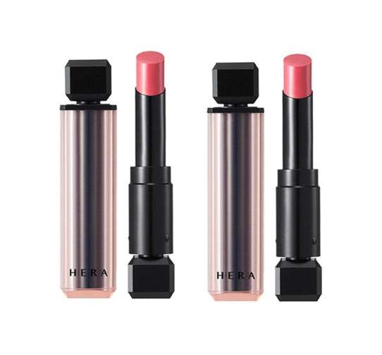 2 x HERA Sensual Powder Matte Lipstick 3g, 7 Colours from Korea + Sample(1 Items)