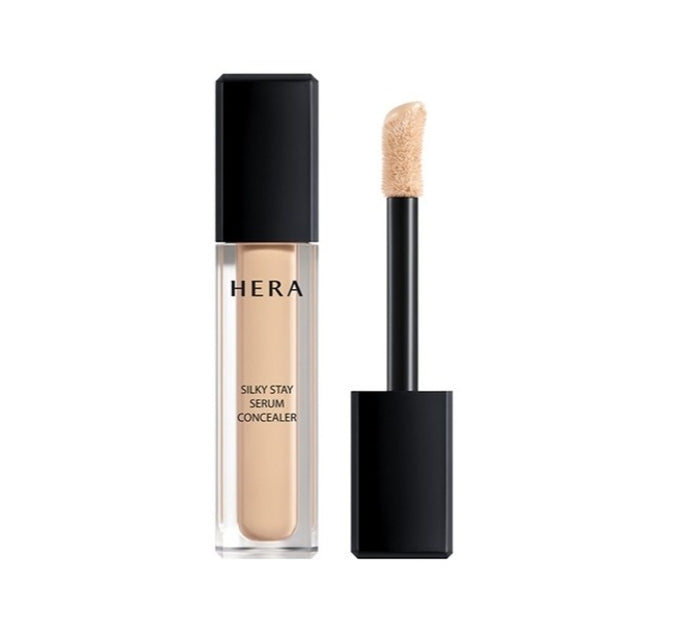 HERA Silky Stay Serum Concealer 8g, 9 Colours + Sample(1 Item) from Korea