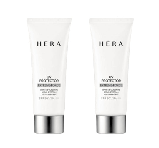 2 x HERA UV Protector Extreme-Force Leports 70ml SPF 50+ / PA++++ from Korea + Samples(2 Items)