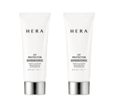 2 x HERA UV Protector Extreme-Force Leports 70ml SPF 50+ / PA++++ from Korea + Samples(2 Items)