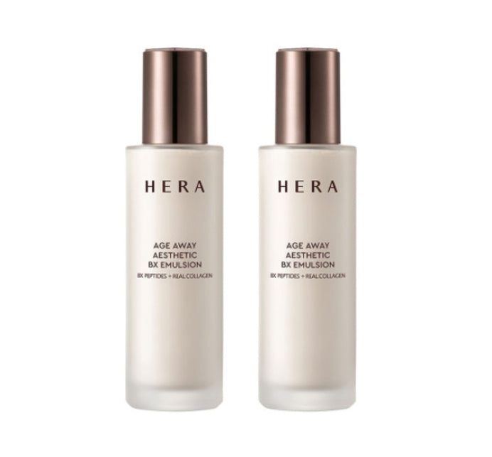 2 x HERA Age Away Aesthetic BX Emulsion 120ml from Korea + Samples(2 Items)