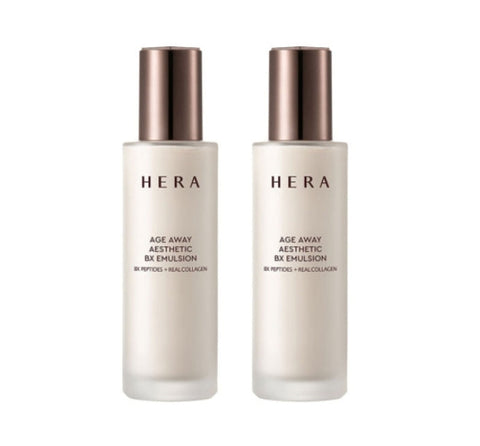 2 x HERA Age Away Aesthetic BX Emulsion 120ml from Korea + Samples(2 Items)