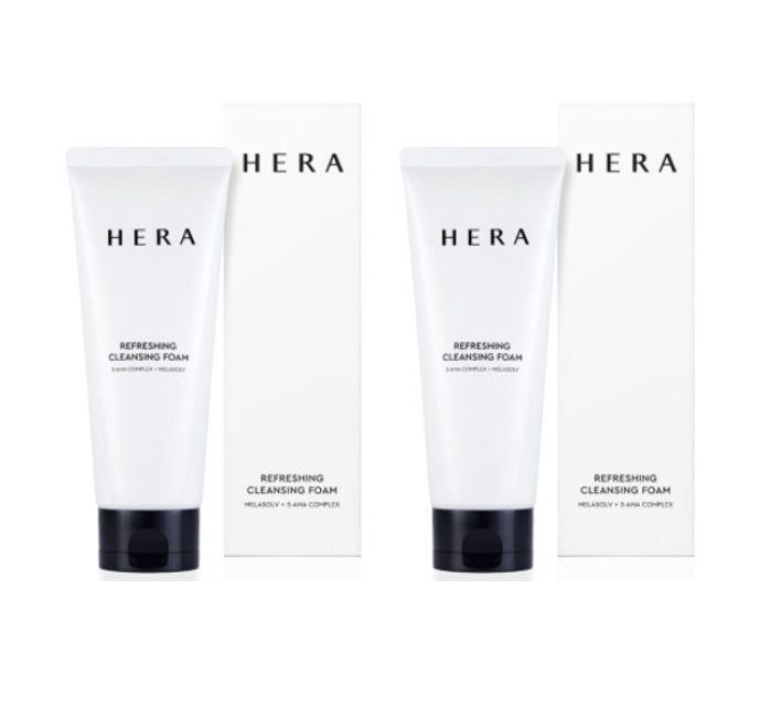 2 x HERA Refreshing Cleansing Foam 160g from Korea