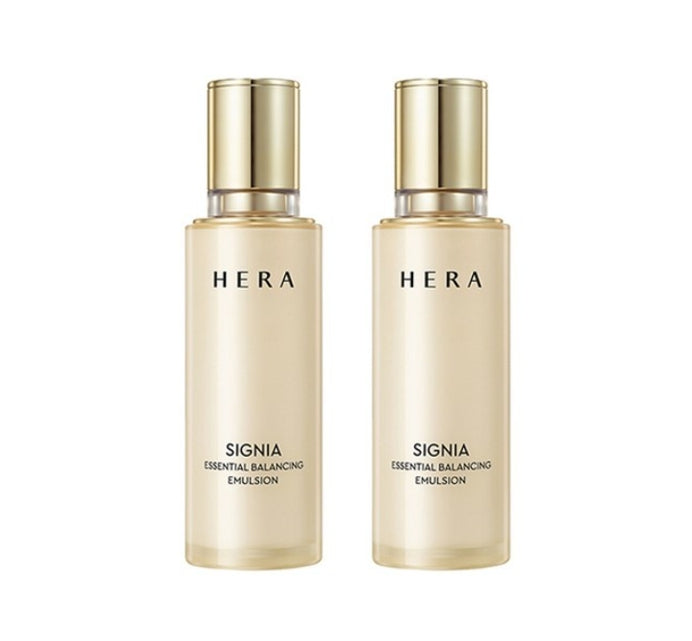HERA Signia Essential Balancing Emulsion with rich, hydrating formula for smooth, balanced, and radiant skin