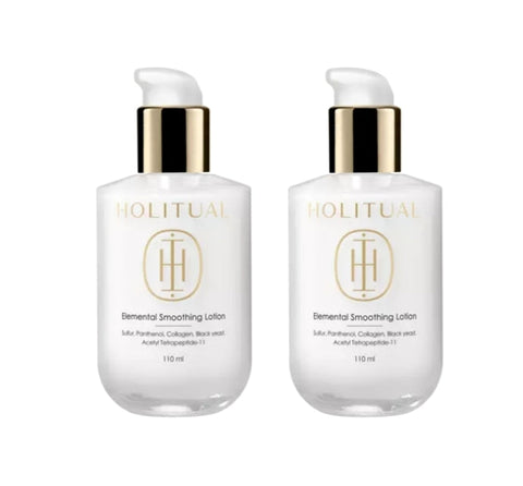 2 x HOLITUAL Elemental Smoothing Lotion 110ml from Korea