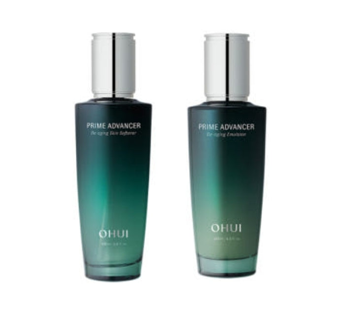 O HUI Prime Advancer De-aging Skin Softener 150ml + Emulsion 130ml from Korea