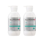 2 x ILLIYOON AC Cica Trouble Clear Body Wash 400ml from Korea