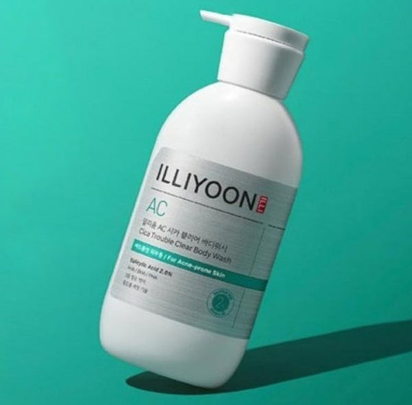 2 x ILLIYOON AC Cica Trouble Clear Body Wash 400ml from Korea