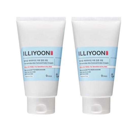 2 x ILLIYOON Ceramide ATO Concetrate Cream 230ml from Korea