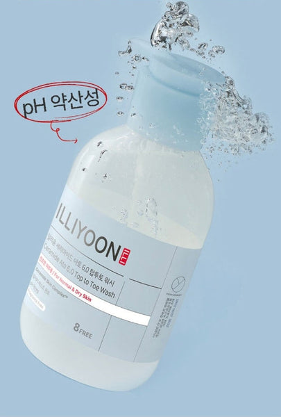 ILLIYOON Ceramide Ato 6.0 Top To Toe Wash 500ml from Korea