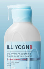 2 x ILLIYOON Ceramide Ato 6.0 Top To Toe Wash 500ml from Korea