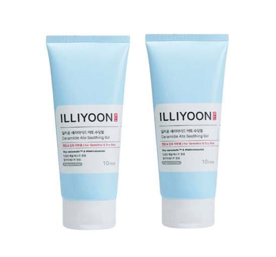 2 x ILLIYOON Ceramide Ato Soothing Gel 175ml from Korea