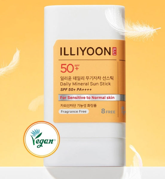 ILLIYOON Daily Mineral Sun Stick 20g SPF 50+ PA++++ from Korea