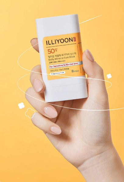 2 x ILLIYOON Daily Mineral Sun Stick 20g SPF 50+ PA++++ from Korea