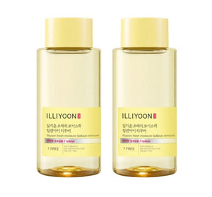 2 x ILLIYOON Fresh Moisture Lip & Eye Remover 300ml from Korea