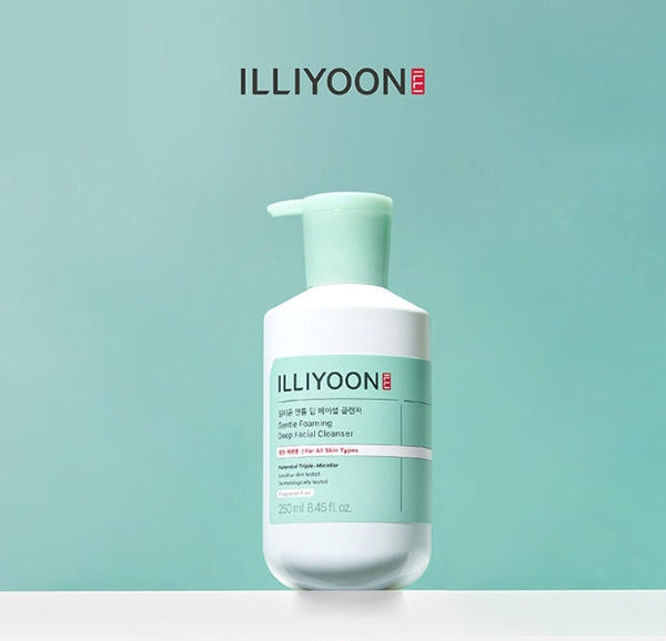 2 x ILLIYOON Gentle Foaming Deep Facial Cleanser 250ml from Korea