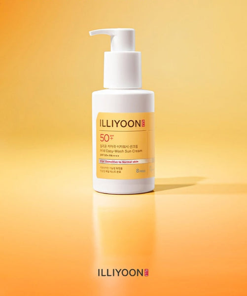 2 x ILLIYOON Mild Eay-wash Sun Cream 150ml SPF50+ PA++++ from Korea