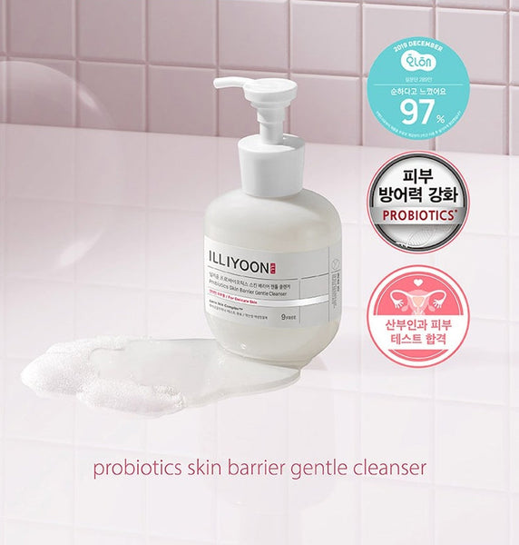 ILLIYOON Probiotics Skin Barrier Gentle Cleanser 300ml from Korea
