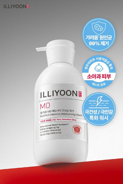ILLIYOON Red Itch Intensive Moisturizing Wash 470g from Korea