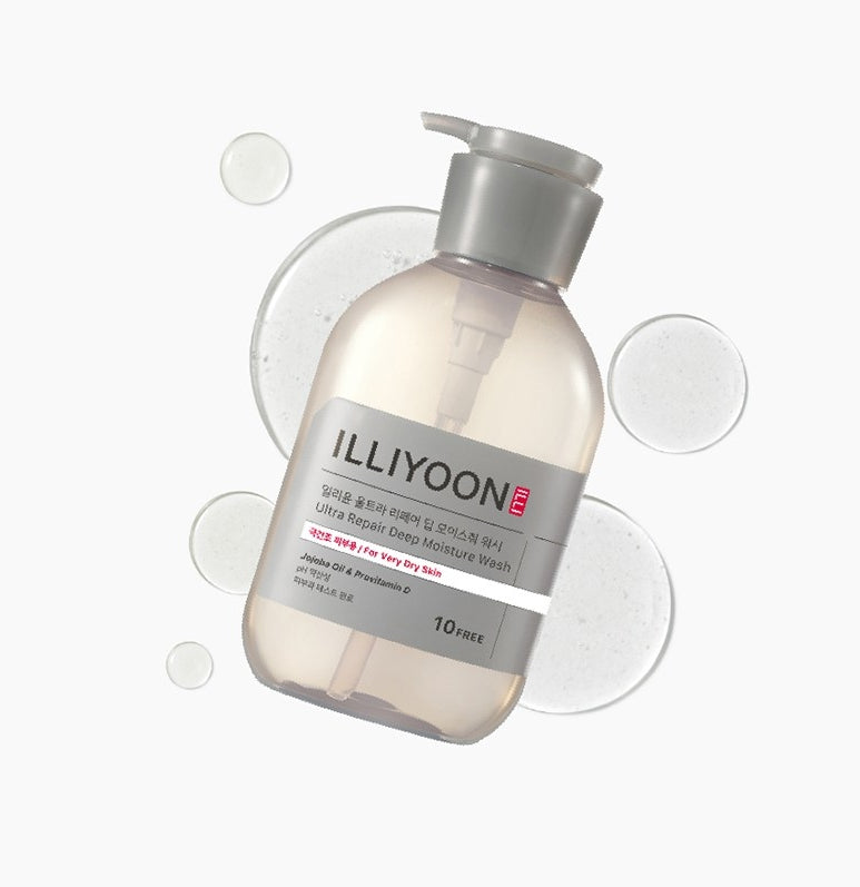 ILLIYOON Ultra Repair Deep Moisture Wash 500ml from Korea