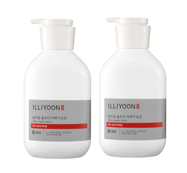 2 x ILLIYOON Ultra Repair Lotion 528ml from Korea