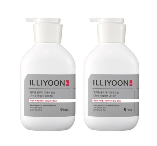 2 x ILLIYOON Ultra Repair Lotion 350ml from Korea