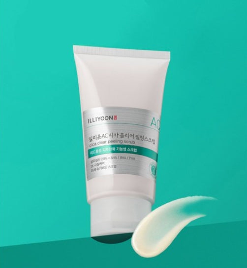 ILLIYOON Cica Acne Clear Peeling Scrub 200ml from Korea