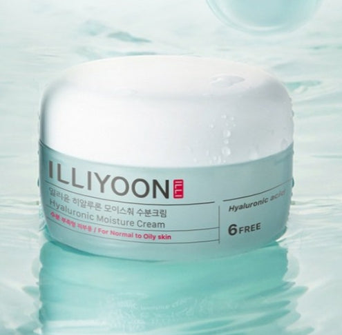 2 x ILLIYOON Hyaluronic Moisture Cream 100ml from Korea