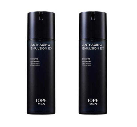 2 x [MEN] IOPE Men Anti-aging Emulsion 120ml from Korea