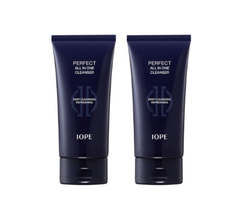 2 x [MEN] IOPE Men Perfect ALL-IN-ONE Cleanser 125ml from Korea