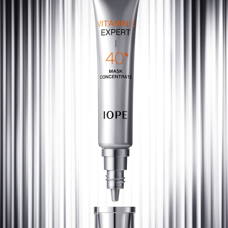 IOPE PDRN Caffeine Shot 30ml + IOPE Vitamin C Expert 40% Mask Concentrate 15g from Korea