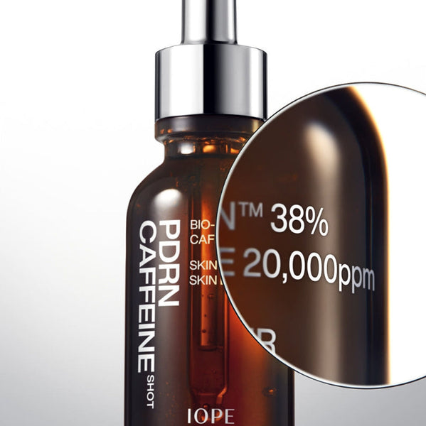 IOPE PDRN Caffeine Shot 30ml + IOPE Vitamin C Expert 40% Mask Concentrate 15g from Korea