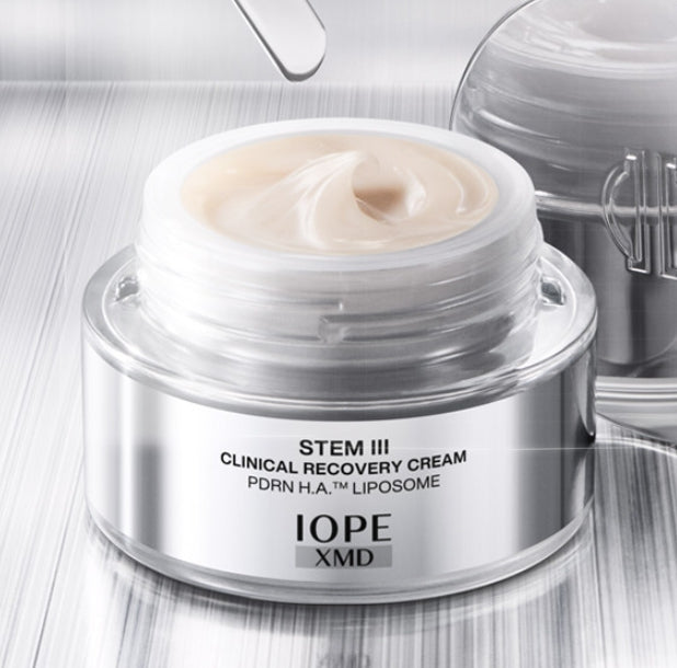 IOPE XMD Stem III Clinical Recovery Cream 50 ml + Samples(2 Items) from Korea by IOPE