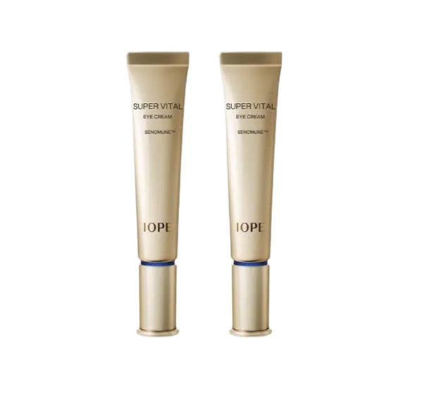 2 x IOPE 6 Gen. Super Vital Eye Cream 25ml + Samples(3 Items) from Korea