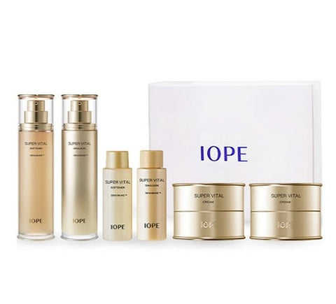 IOPE 6 Gen. Super Vital Skincare Set (6 Items) from Korea