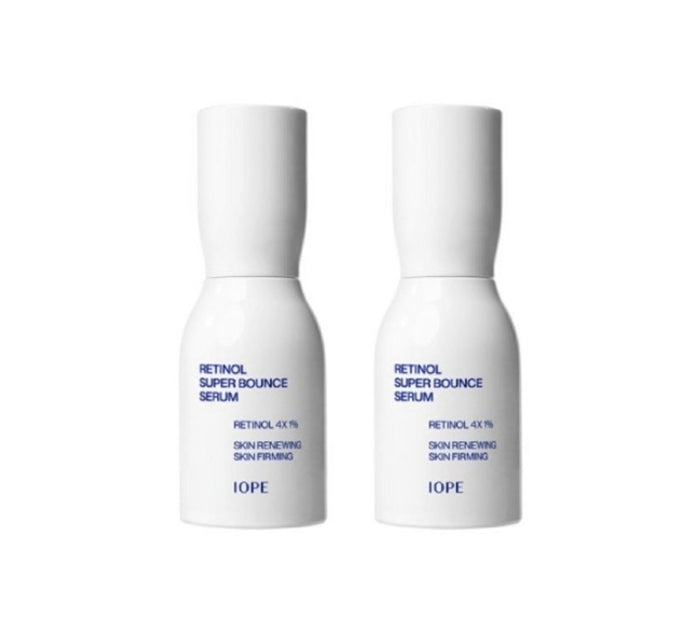 2 x IOPE Retinol Super Bounce Serum 50ml + Samples(3 Items) from Korea