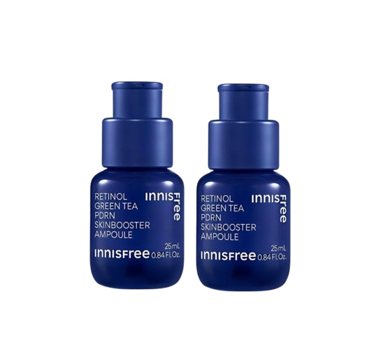 2 X innisfree Retinol Green Tea PDRN Skinbooster Ampoule 25ml from Korea, 2 X innisfree Retinol Green Tea PDRN Skinbooster Ampoule 25ml from Korea_1