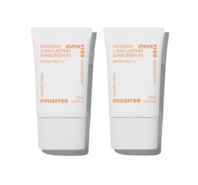 2 x Innisfree Intensive Long-lasting Sunscreen EX 60ml , SPF50+ PA++++ from Korea, 2 x Innisfree Intensive Long-lasting Sunscreen EX 60ml , SPF50+ PA++++ from Korea_1