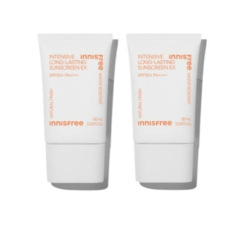 2 x Innisfree Intensive Long-lasting Sunscreen EX 60ml , SPF50+ PA++++ from Korea, 2 x Innisfree Intensive Long-lasting Sunscreen EX 60ml , SPF50+ PA++++ from Korea_1