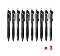 30 x Jetstream Ballpoint Pen 0.7mm SXN-150-07 Black - Smooth & Reliable Writing