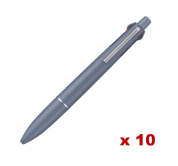 10 x Jetstream Light Touch Ink Multi-Pen MSXE-LS 0.5mm - Steel Blue