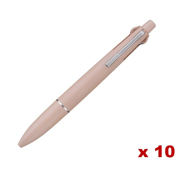 10 x Jetstream Light Touch Ink Multi Pen MSXE-LS 0.5mm - Coral Pink